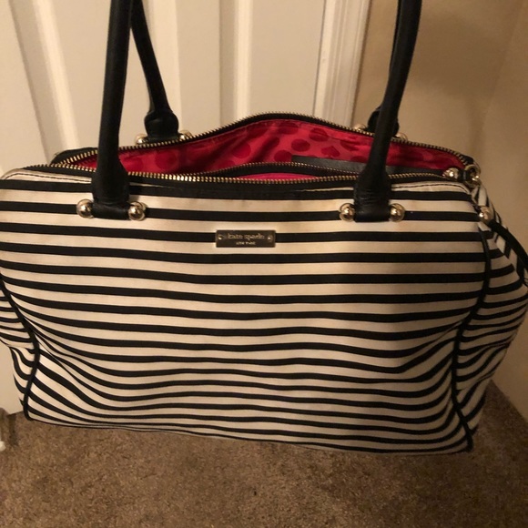 Kate Spade Blue and White Purse - Picture 2 of 4